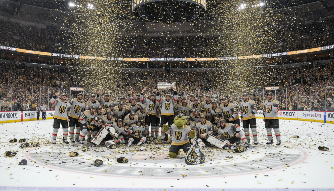 Golden Knights Win Double OT Thriller, Take 2-1 Stanley Cup Final Lead