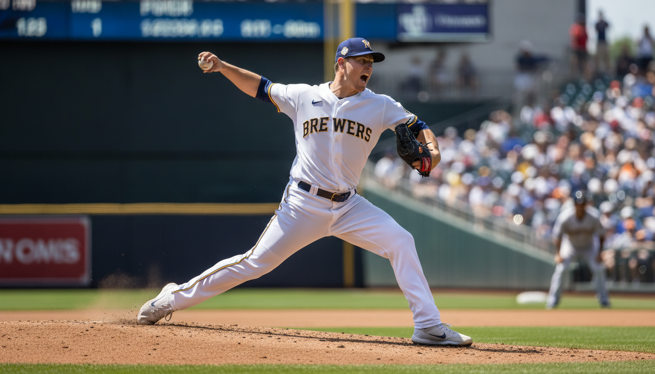 Brewers Reliever Aaron Ashby First to 10 Wins in MLB 2026 Season