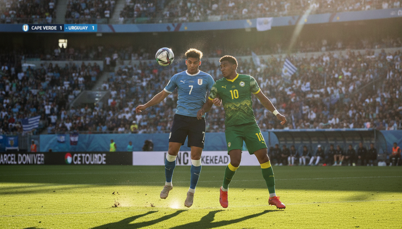 Cape Verde's World Cup Dream Intensifies After Crucial Draw Against Uruguay
