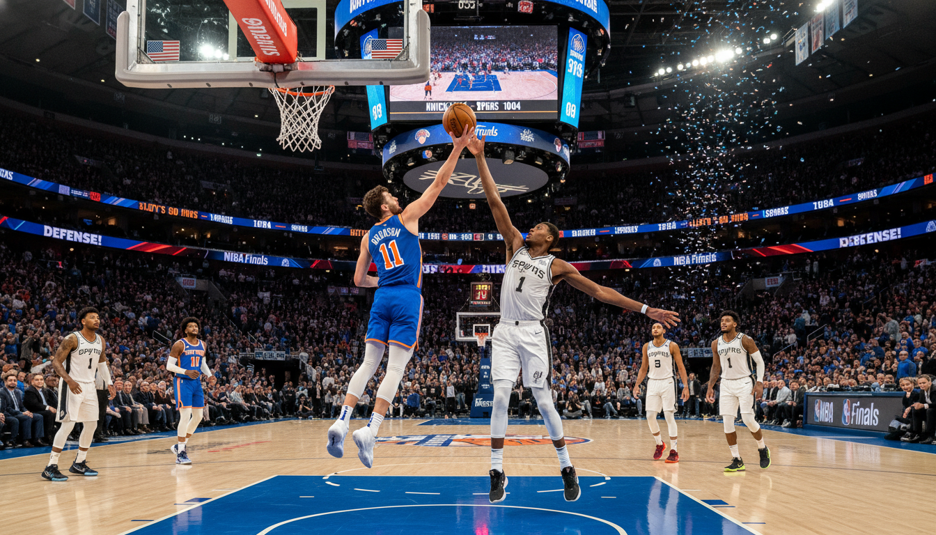 Knicks Regroup for Game 4 After First Finals Loss, Series Narrows to 2-1