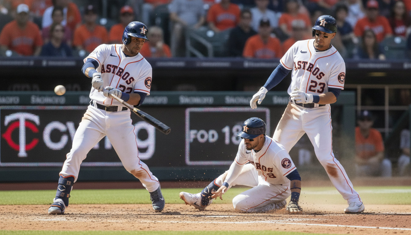 Minnesota Twins Edge Astros in Power Display; Ullola Shines in Debut