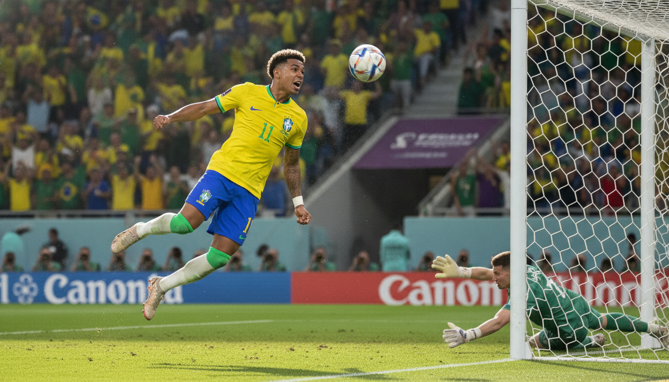 Martinelli's Injury-Time Heroics Propel Brazil Past Japan in Thrilling World Cup Clash