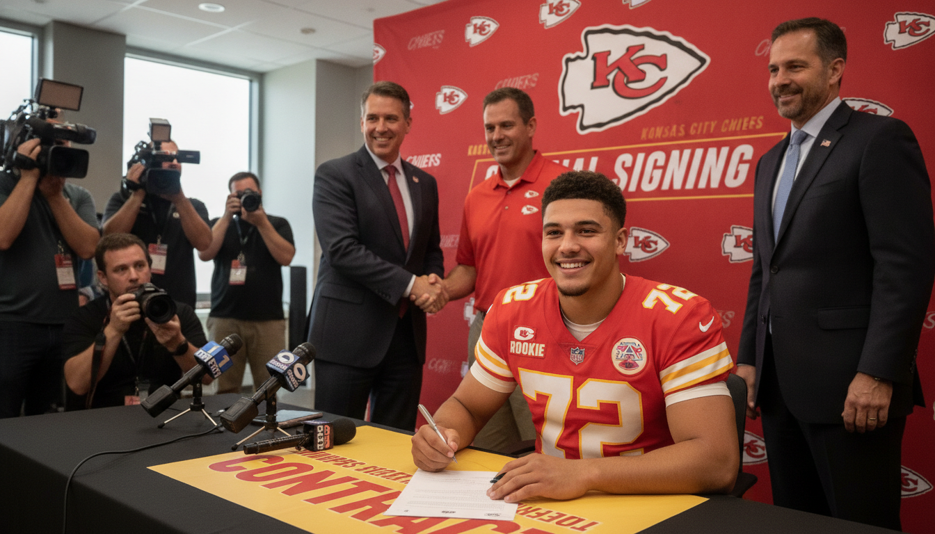 Kansas City Chiefs Sign Entire 2026 NFL Draft Class