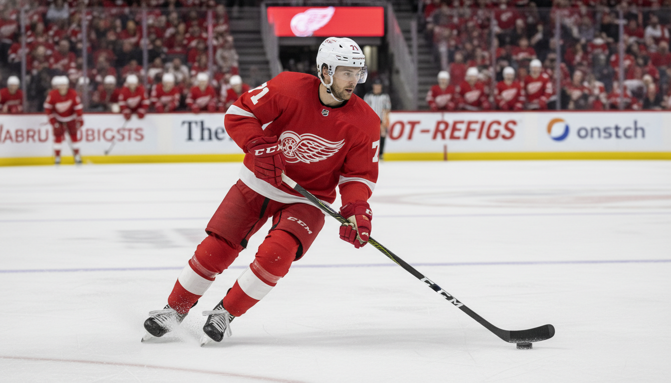 Dylan Larkin's Trade Market Expands Beyond Initial Preferences, Dallas Stars Among Inquirers