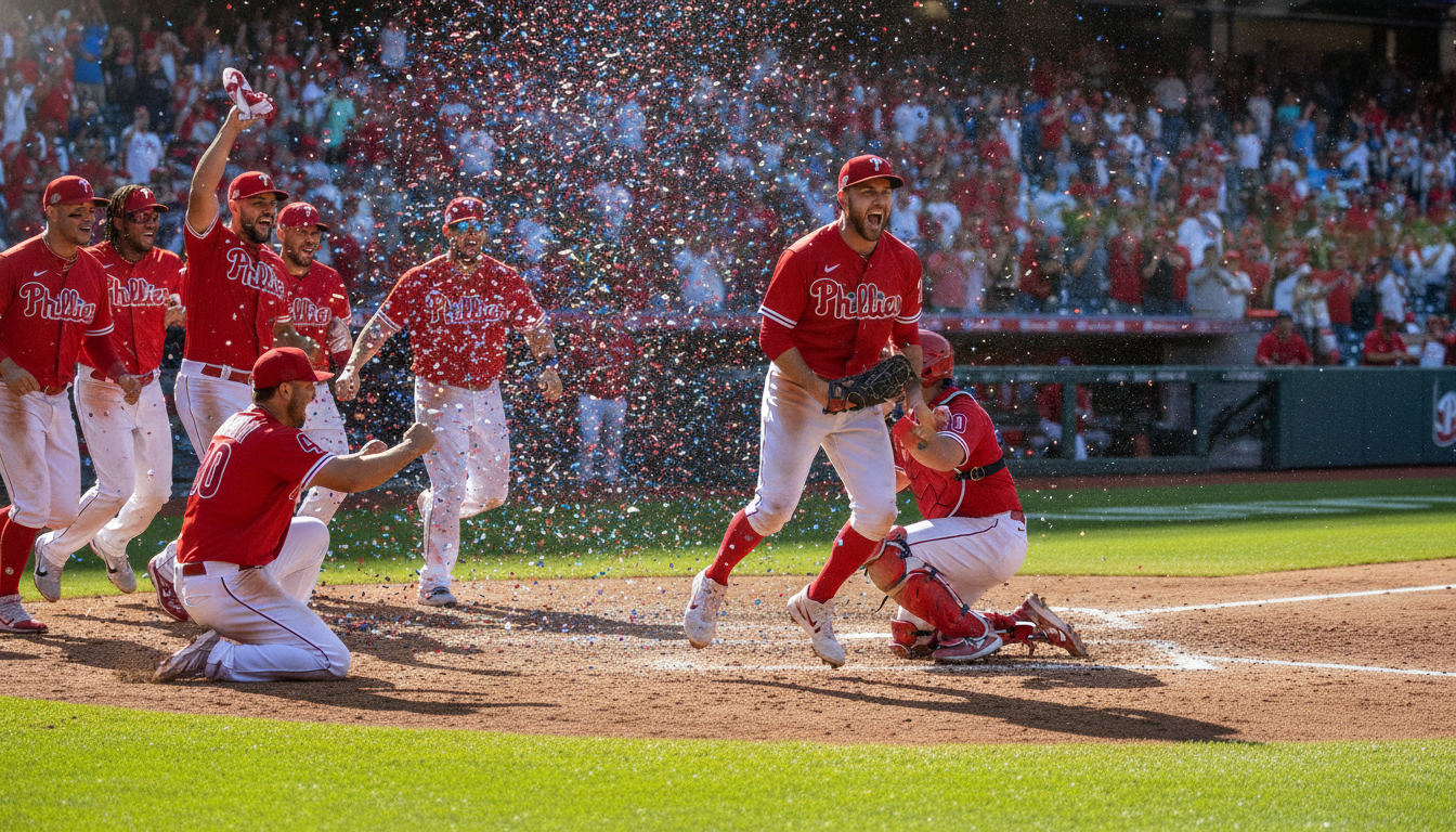 Historic Night in Philly: Harper Cycles, Schwarber Blasts Three Homers in Phillies' Rout of Mets