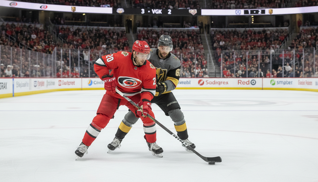 Hurricanes Roar Back, Staal's Double Evens Stanley Cup Final at 2-2