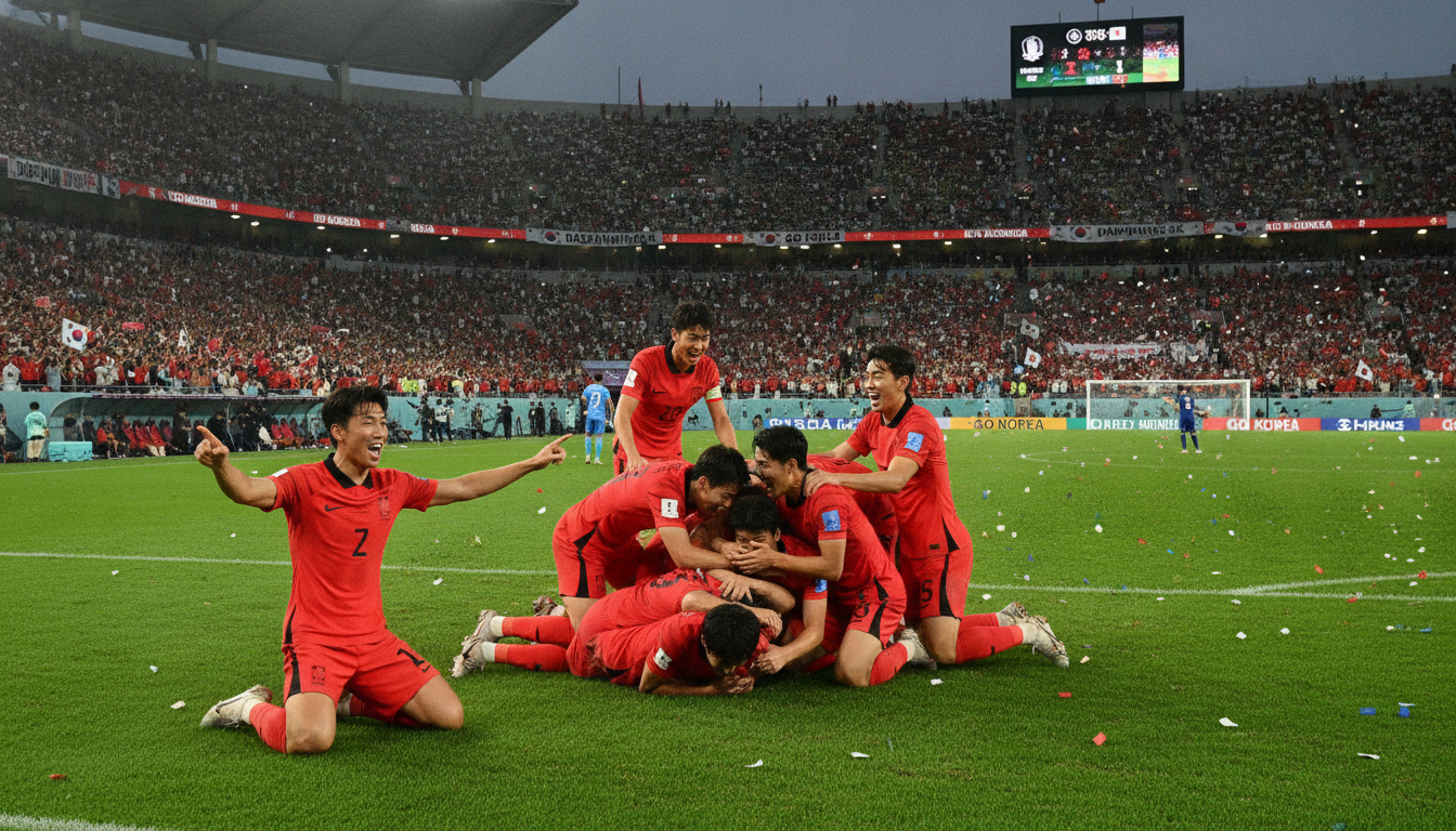 South Korea Wins World Cup Opener Against Czech Republic 2-1