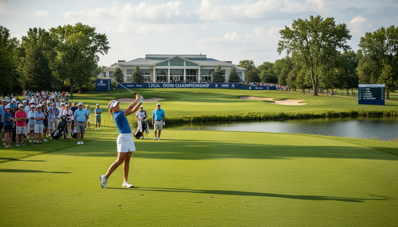 Rookies and Veterans Share Early Lead at LPGA Dow Championship