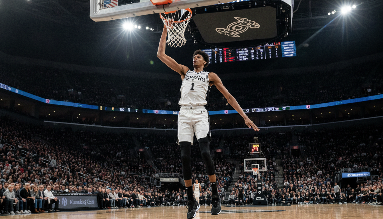 Wembanyama Leads Spurs to Game 3 Victory, Halting Knicks' 13-Game Streak