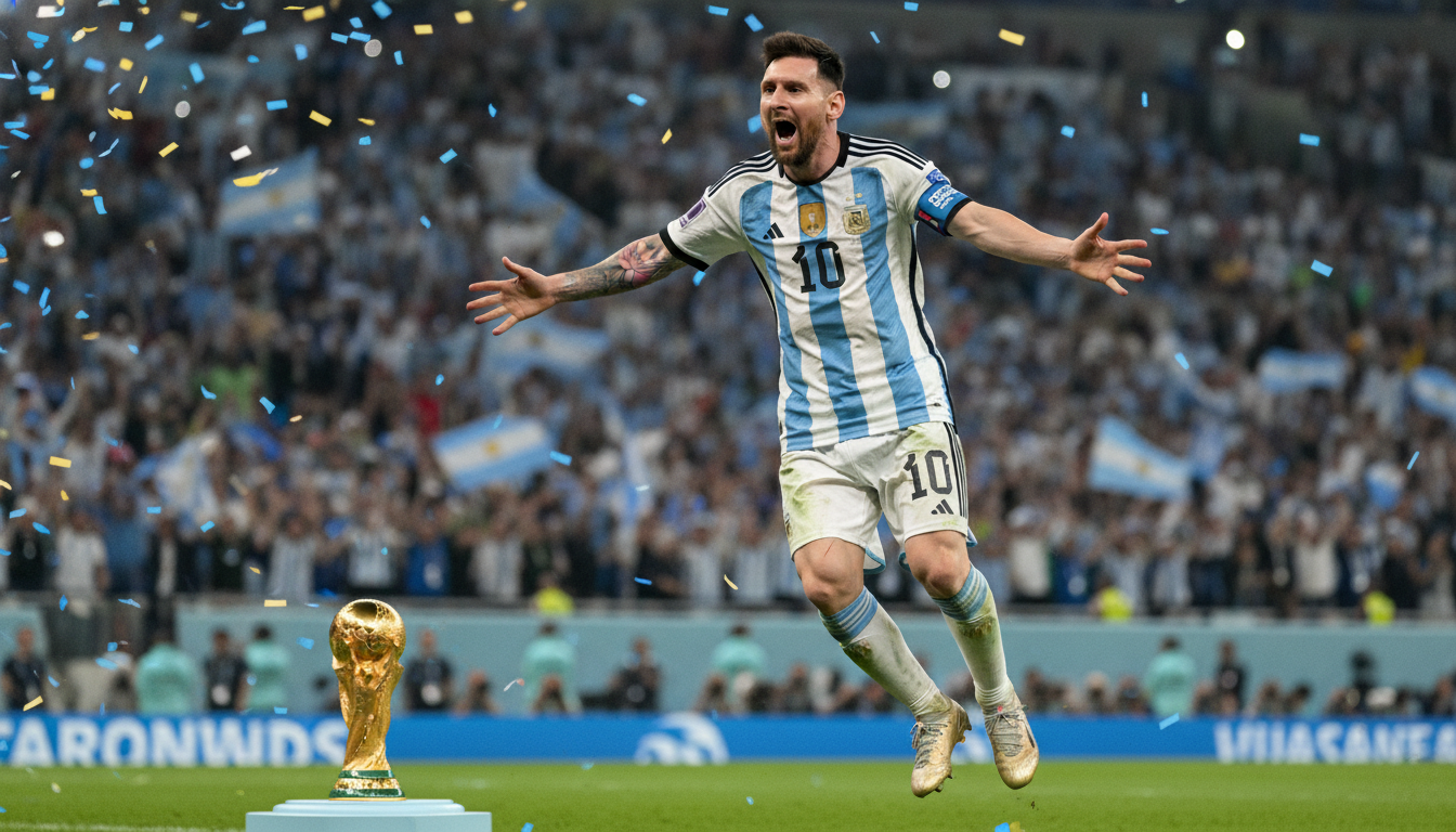 Messi's Historic Hat-trick Equals Klose's World Cup Record as Argentina Dominates Algeria