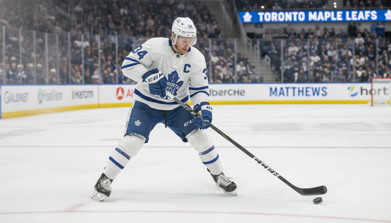 Matthews Set for Maple Leafs Return Amidst 'Cordial' Contract Talks