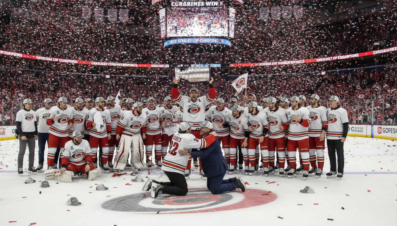 Carolina Hurricanes Win 2026 Stanley Cup