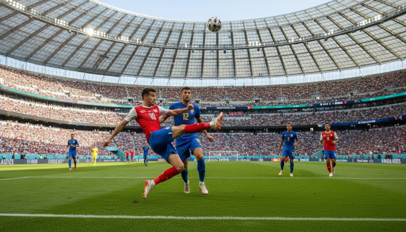 Switzerland Dominates Bosnia-Herzegovina 4-1 in Group B Clash