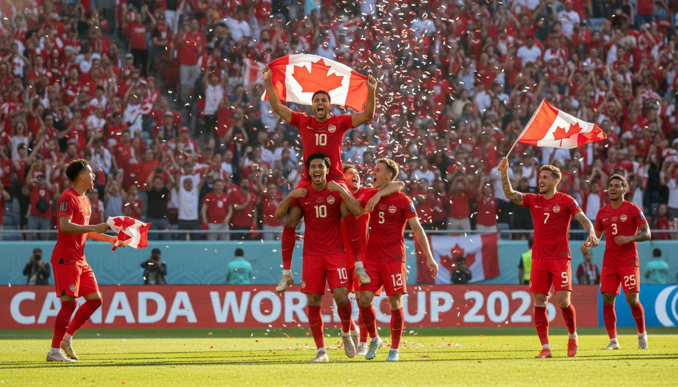 Canada Makes History: Eustáquio's Stoppage-Time Strike Seals First World Cup Knockout Berth