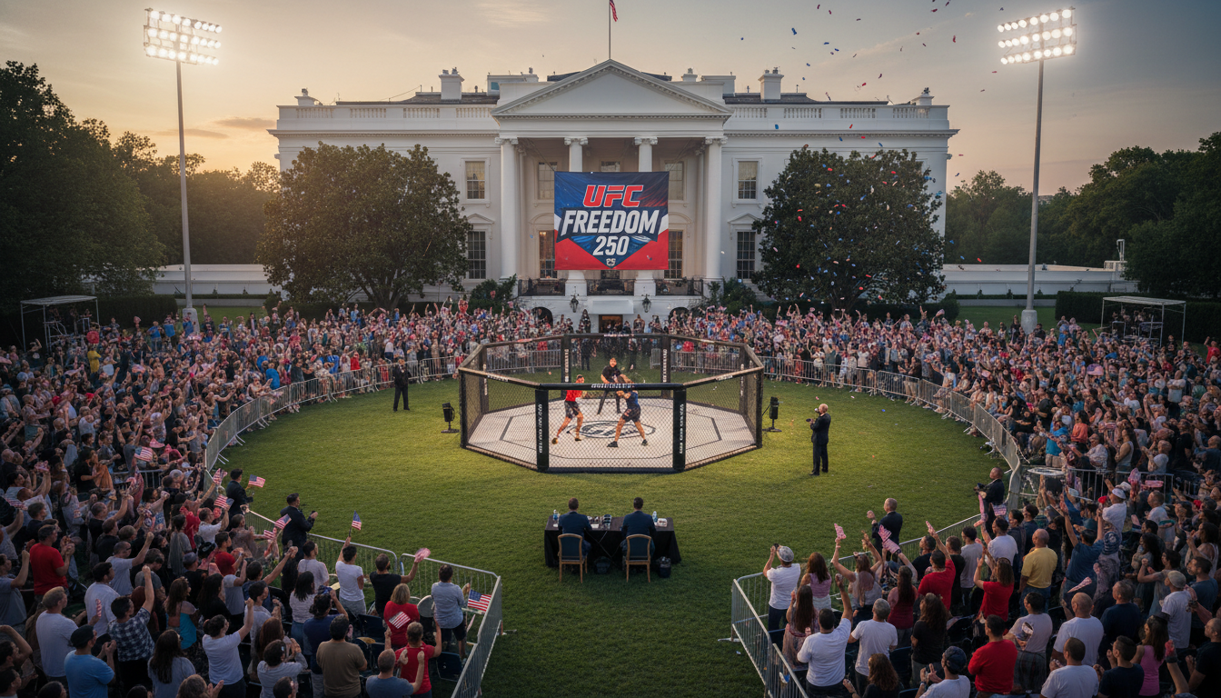 UFC Freedom 250 Set to Make History at White House with Major Bouts