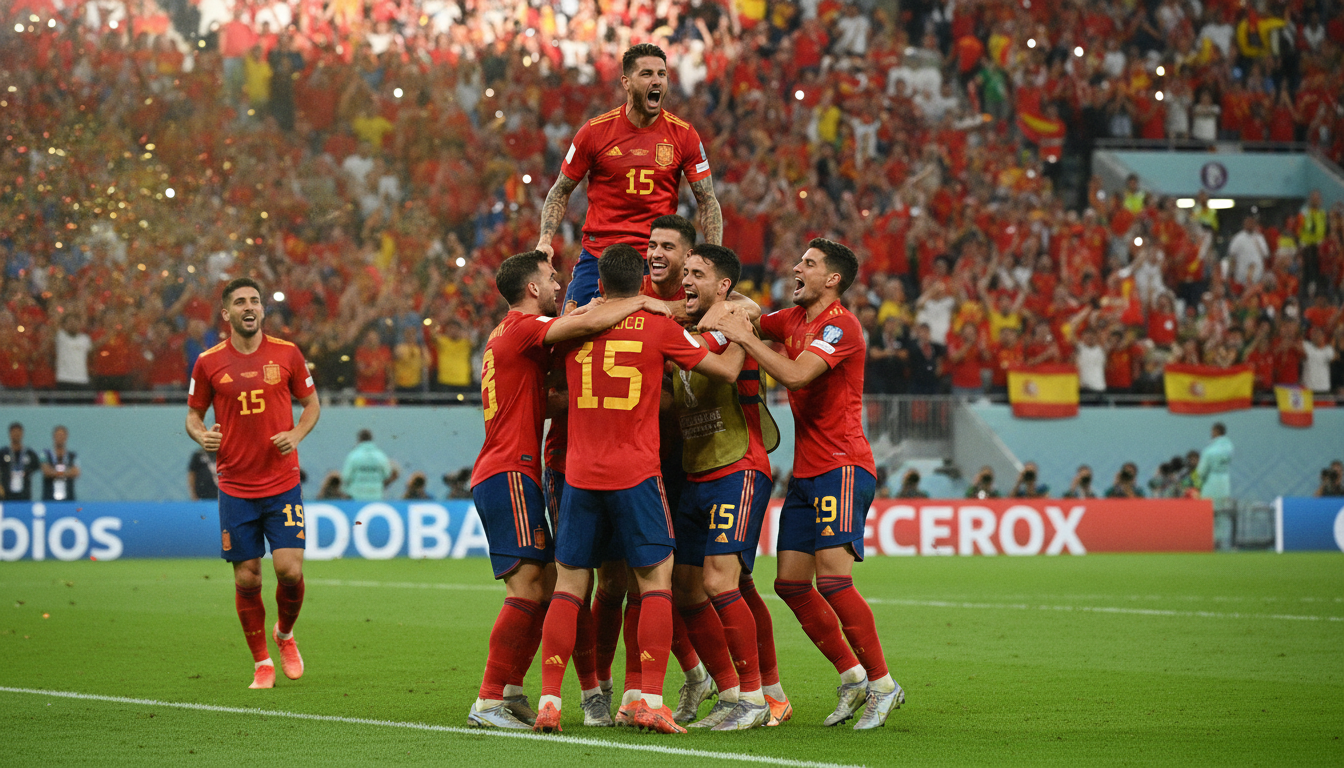 Spain Delivers Masterclass Against Austria, Marches into World Cup Last 16