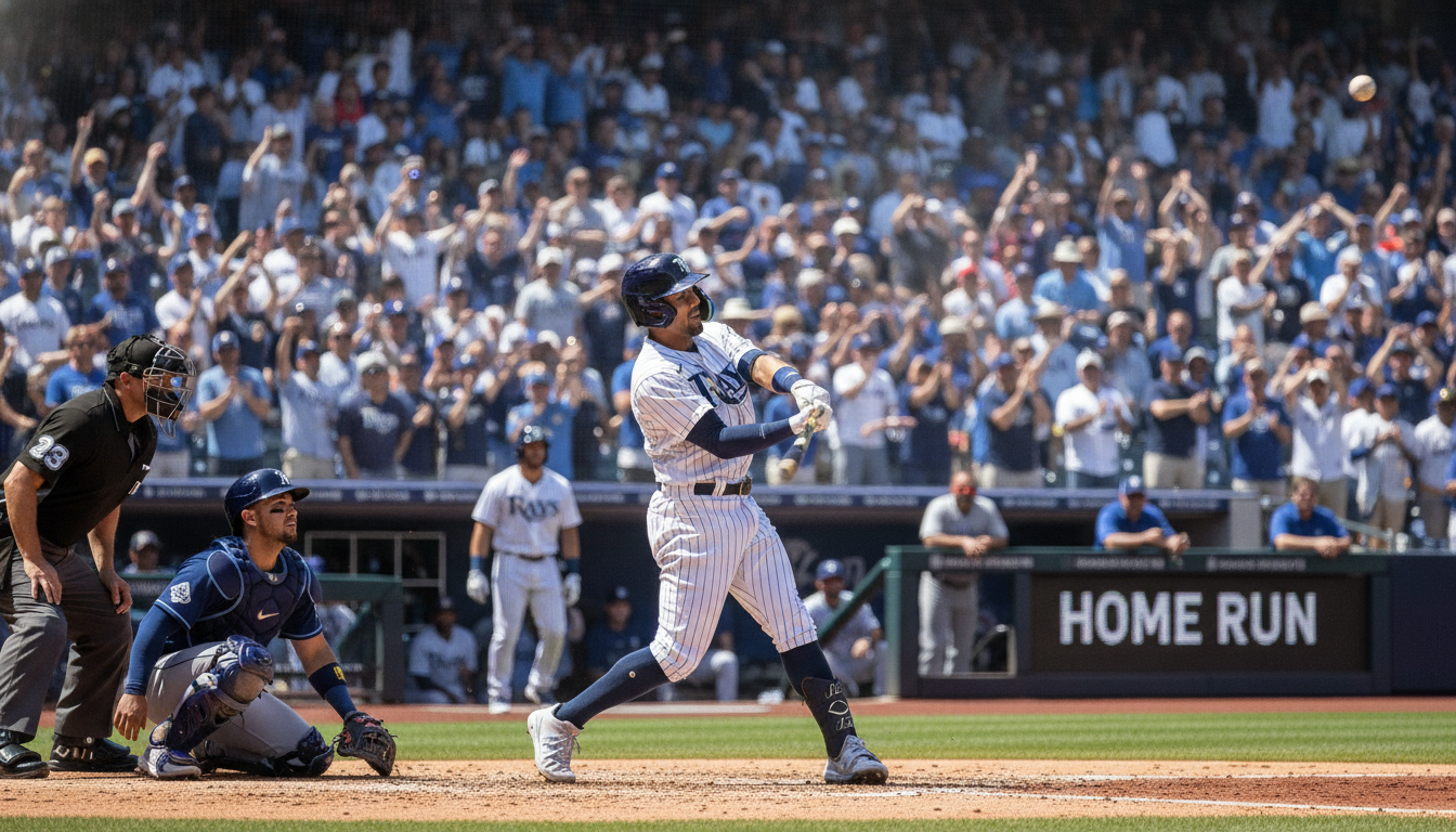 Caminero's Majestic Streak: Rays Phenom Homers in Six Straight Games