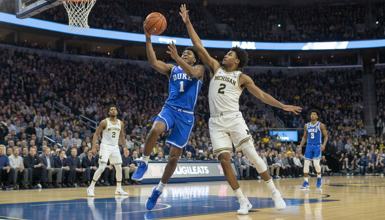Broadcast Rights Snag Derails Highly Anticipated Duke-Michigan Basketball Clash