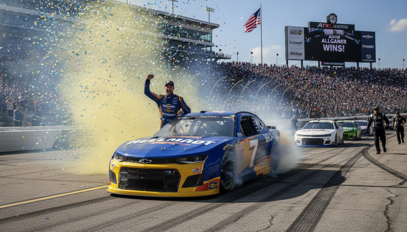 Allgaier Conquers Chaotic Atlanta, Secures Regular Season Championship and Top Seed