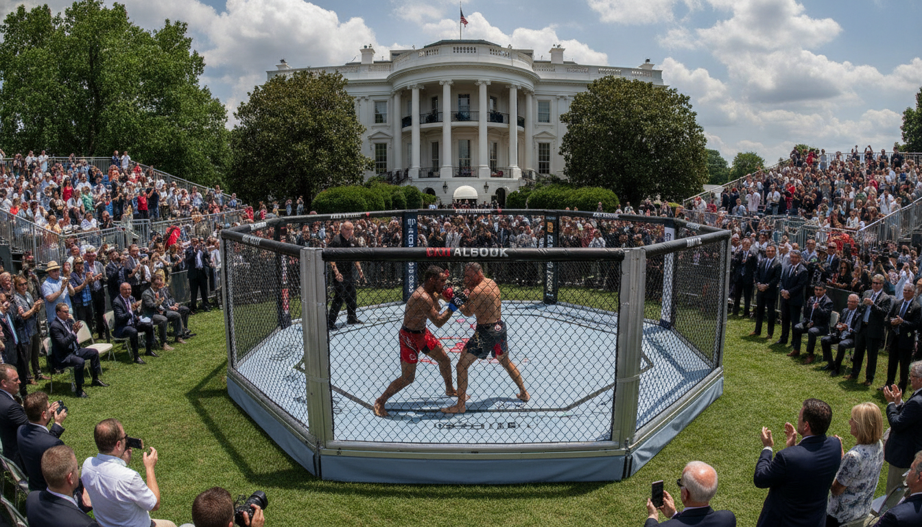 UFC Confirms Historic White House Fight for July 4, 2026