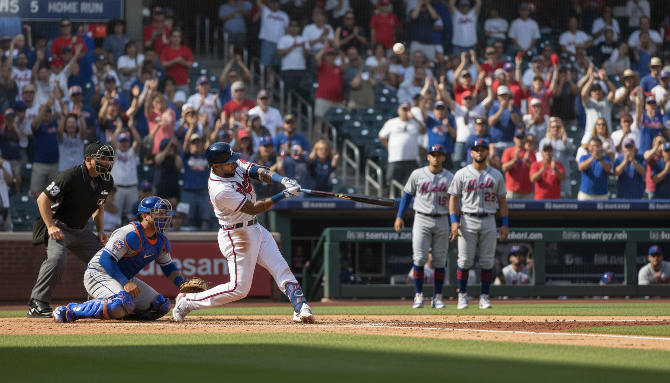 Braves Erupt for 14 Runs, Cement NL East Lead Over Mets on Independence Day