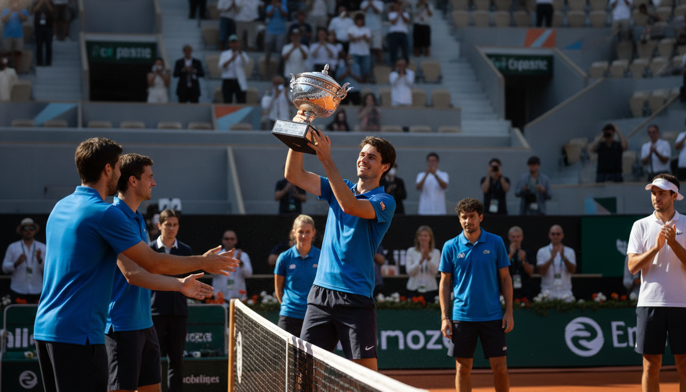 Luca Van Assche Cracks Top 50 After Maiden ATP Title Victory in Estoril