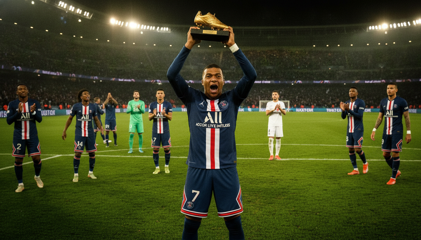 Kylian Mbappé Makes History with Second FIFA World Cup Golden Boot