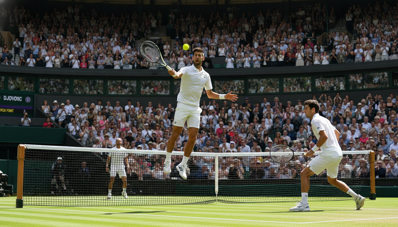 Djokovic Survives Record-Long Quarterfinal Epic, Sets Sinner Rematch at Wimbledon