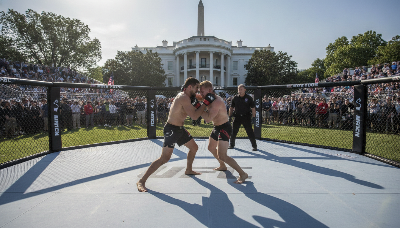 Historic UFC Event Confirmed for White House South Lawn