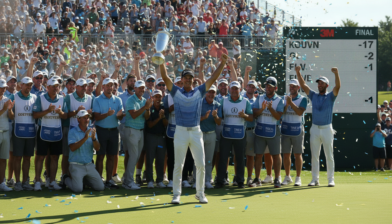 Jackson Koivun Shocks Golf World, Claims 3M Open Crown Over Scottie Scheffler