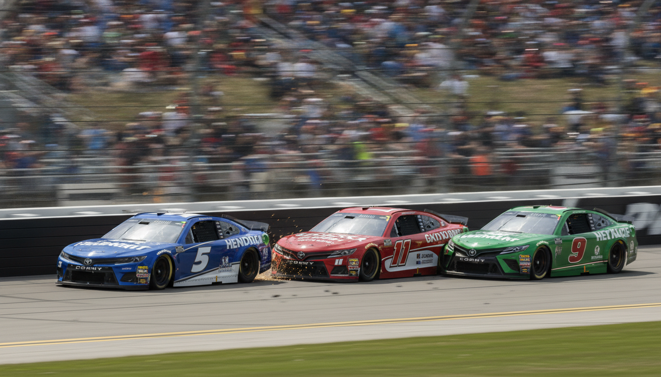 Cup Series Playoff Intensifies: Hamlin Extends Lead, Bubble Battle Heats Up After North Wilkesboro