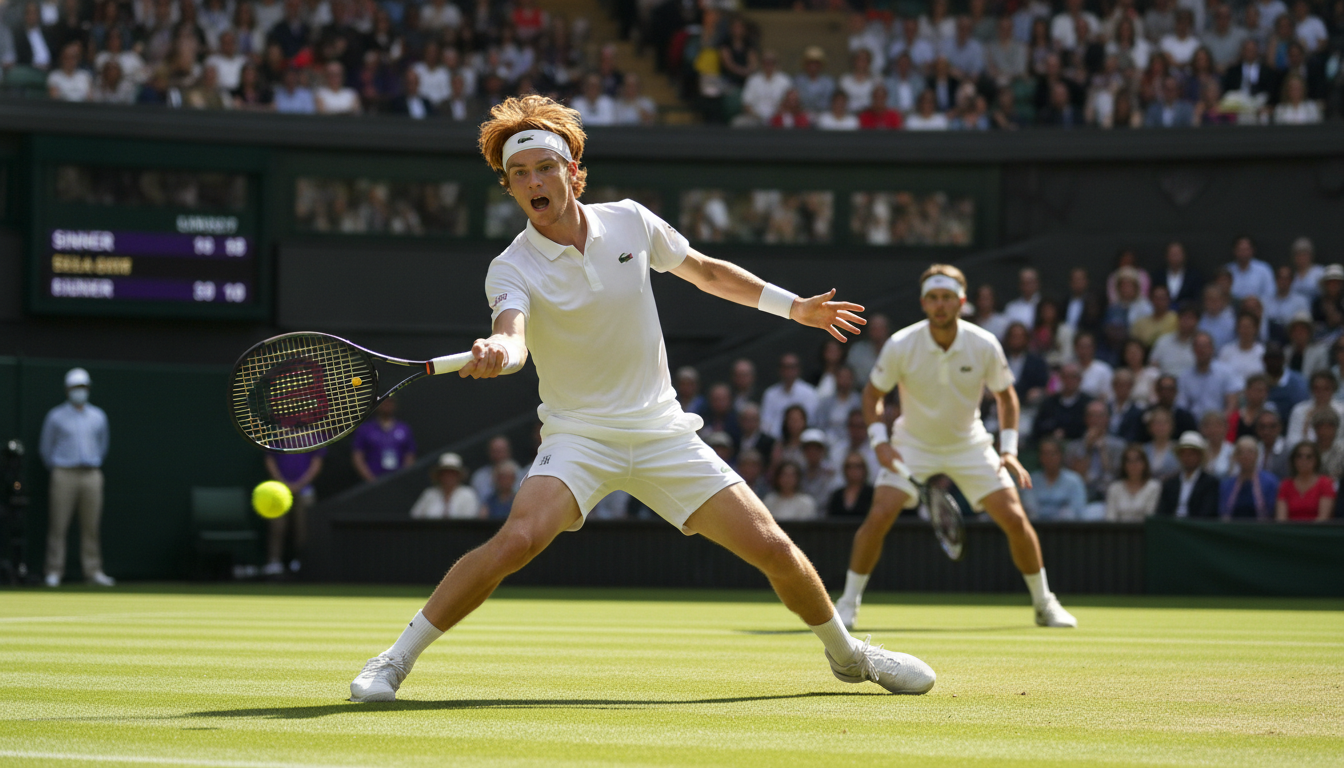 Sinner Wins Second Consecutive Wimbledon Men's Singles Title, Zverev Rises to World No. 2