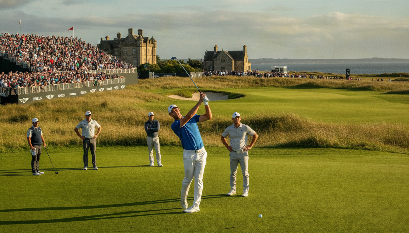 Global Elite Converge as 2026 Genesis Scottish Open Tees Off at Renaissance Club