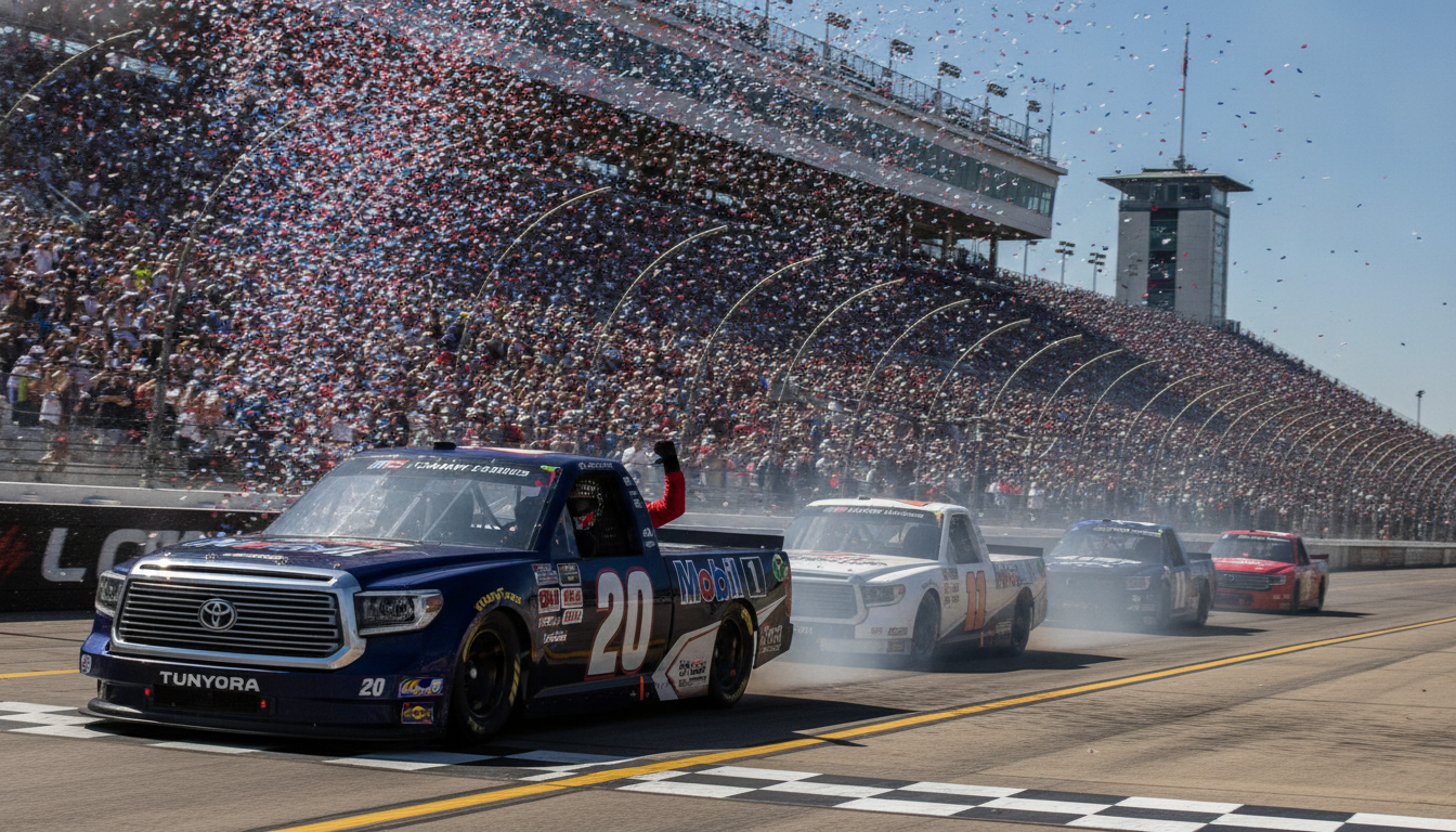 Corey Heim Secures Shocking Brickyard 400 Victory