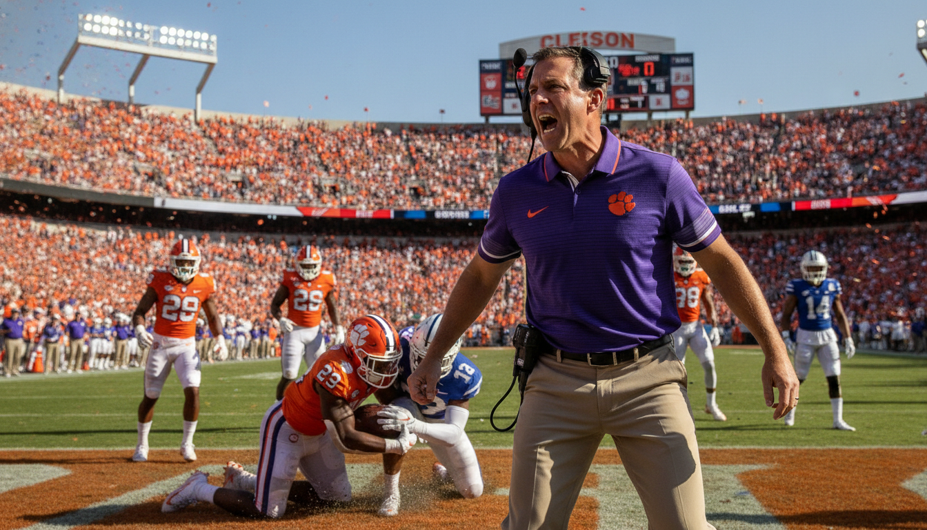 Swinney Unfazed by Diminished Expectations, Doubles Down on Clemson's Organic Growth Amidst Transfer Portal Debate