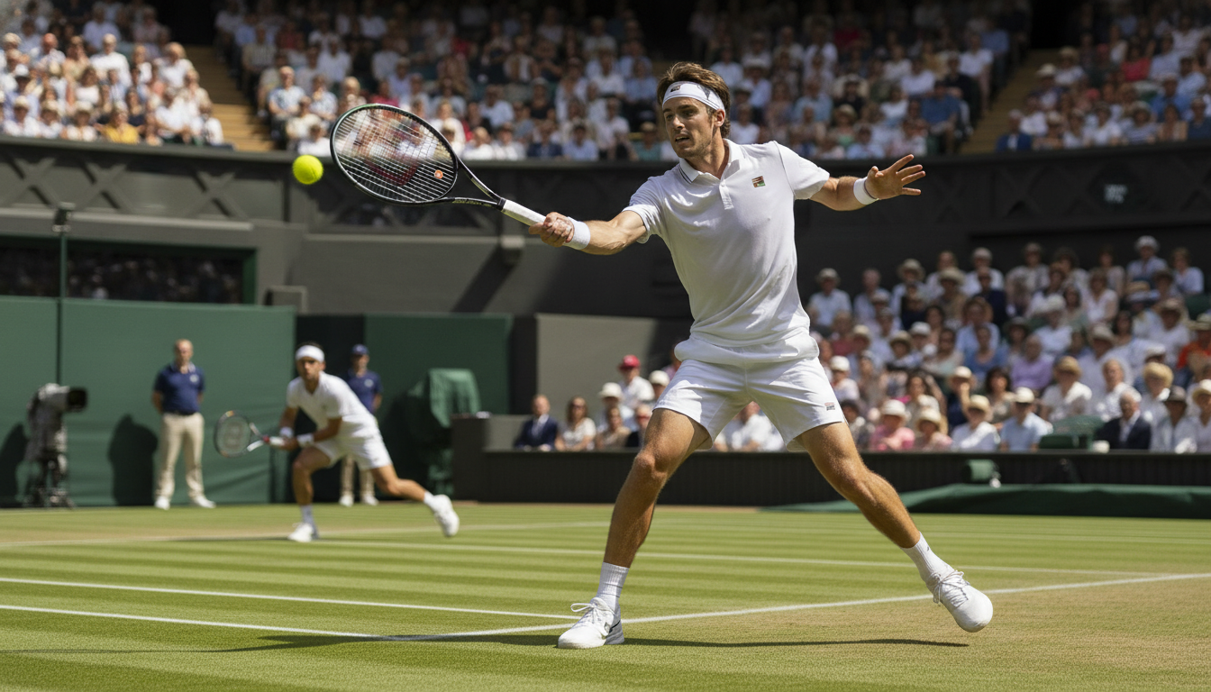 British Wild Card Arthur Fery Achieves Historic Wimbledon Quarterfinal Berth