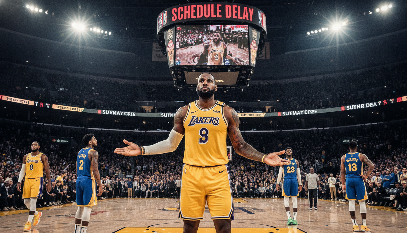 LeBron James' Free Agency Puts NBA Schedule on Hold: Silver Confirms 2026-27 Delay