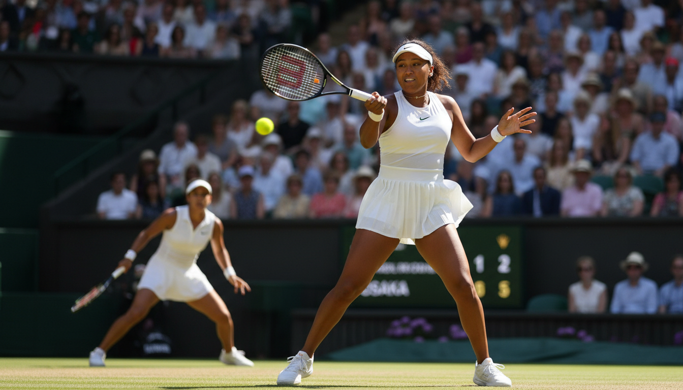 Osaka Breaks Through: Stuns World No. 1 Sabalenka for Maiden Wimbledon Quarterfinal Berth