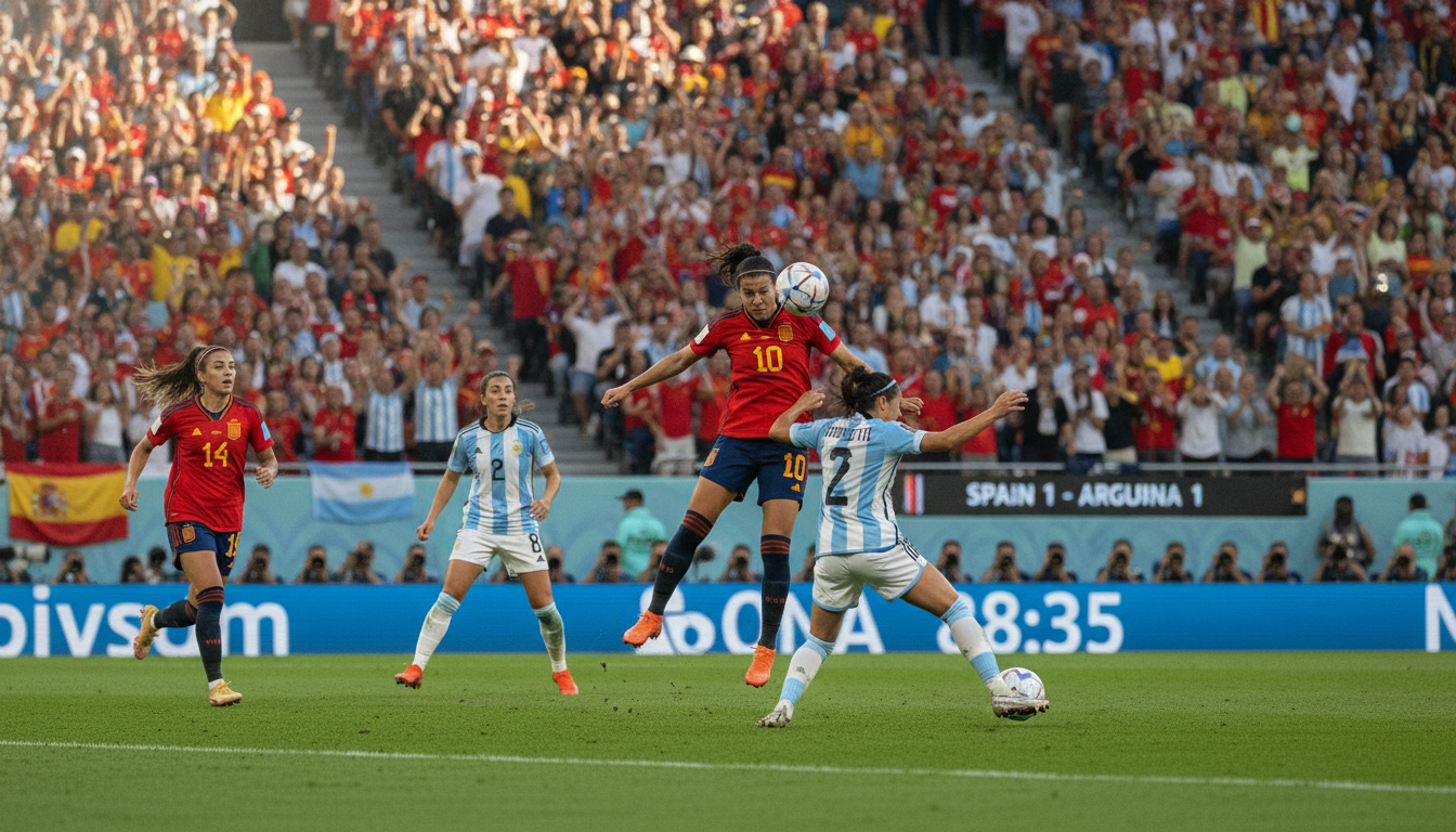 World Cup Final Set: Spain to Face Argentina