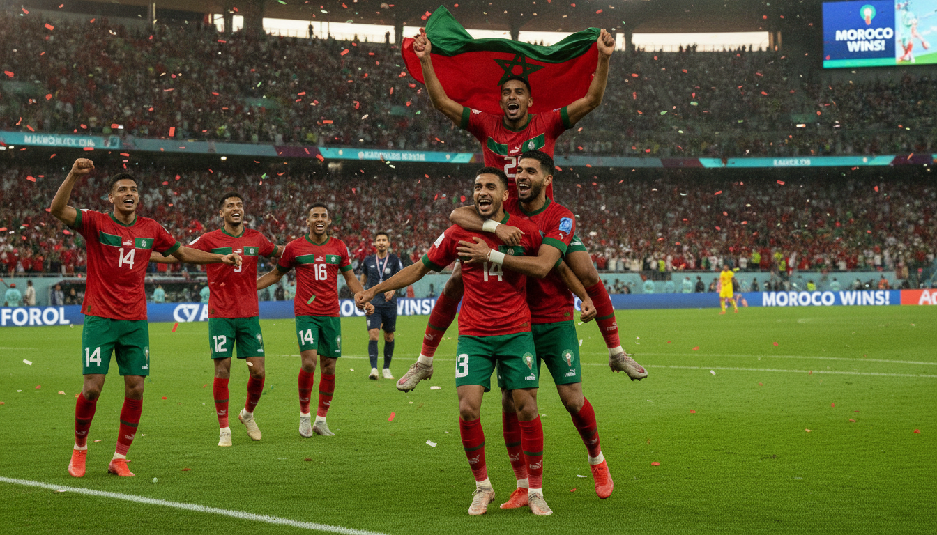Morocco Dominates Canada, Secures Historic World Cup Quarterfinal Berth
