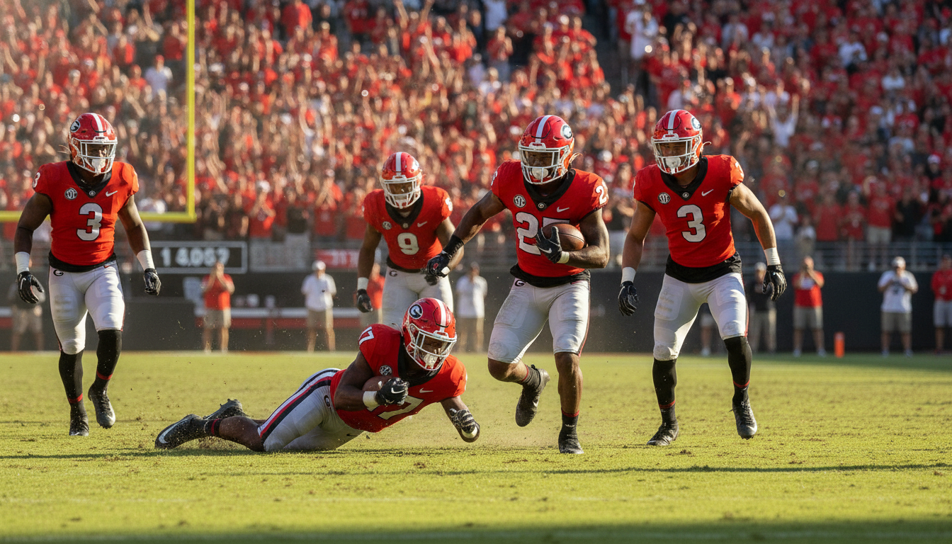 Georgia RB Dante Dowdell Hospitalized Following ATV Accident, Return Timetable Uncertain