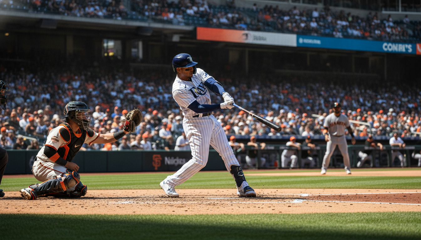 Rays Breathe Sigh of Relief: Junior Caminero's X-Rays Negative After All-Star HBP Scare
