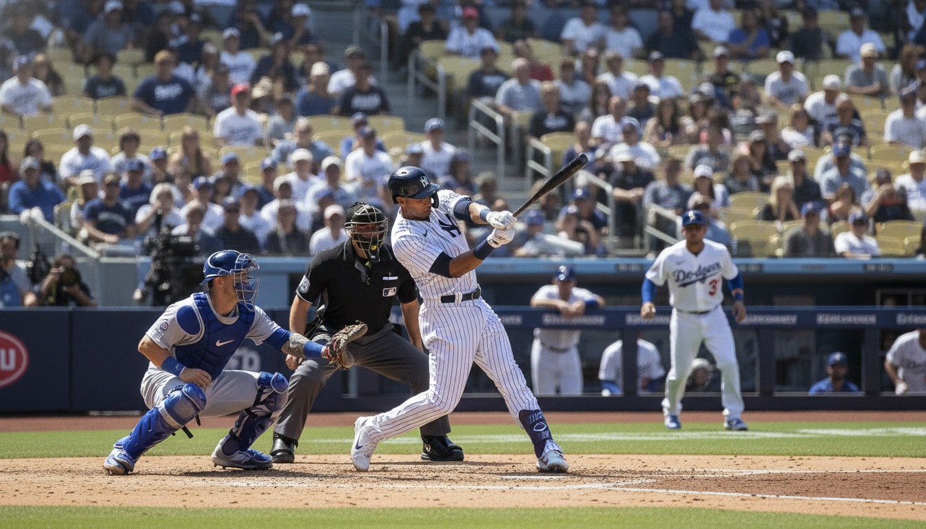 Yankees, Dodgers Split Twin Bill: Yamamoto Dominates, Chisholm Jr. Delivers Walk-Off