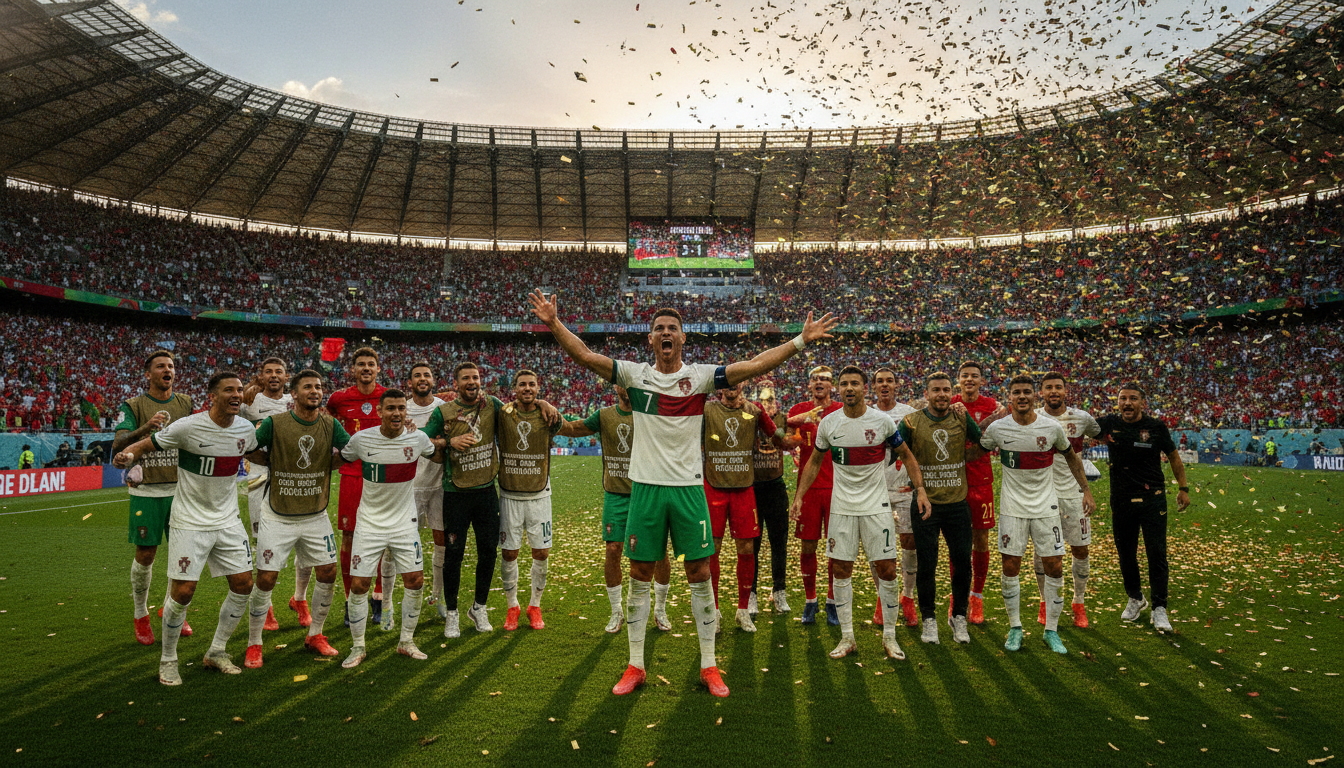 Portugal Secures Dramatic Round of 16 Berth with Late Winner Against Croatia