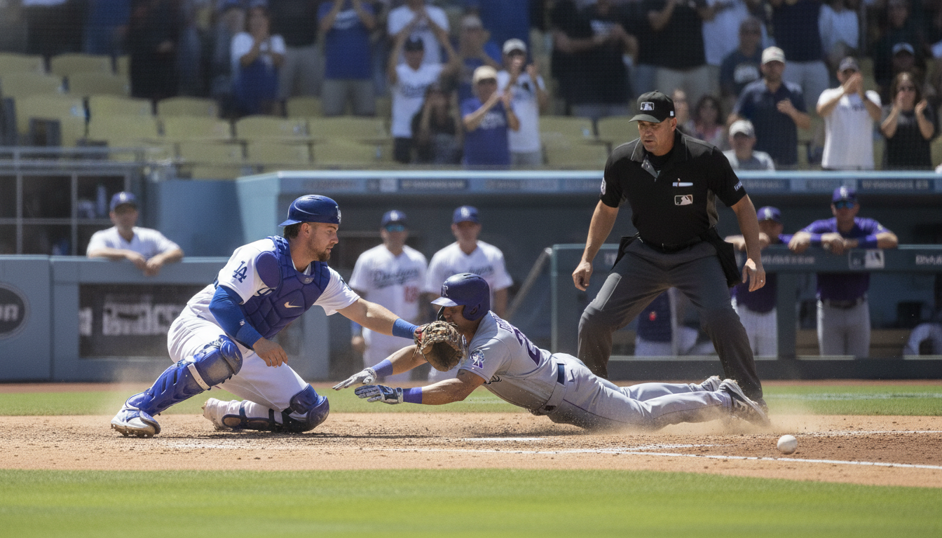 Dodgers Clinch Thrilling Victory Over Rockies with Game-Sealing Defensive Gem