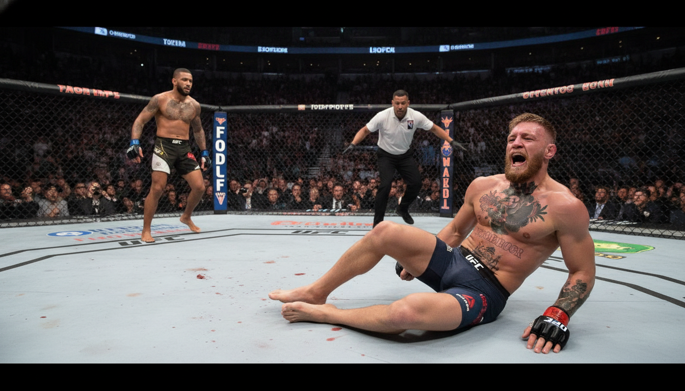 McGregor Demands UFC 329 'No Contest' After Early Injury, Betting World Holds Breath