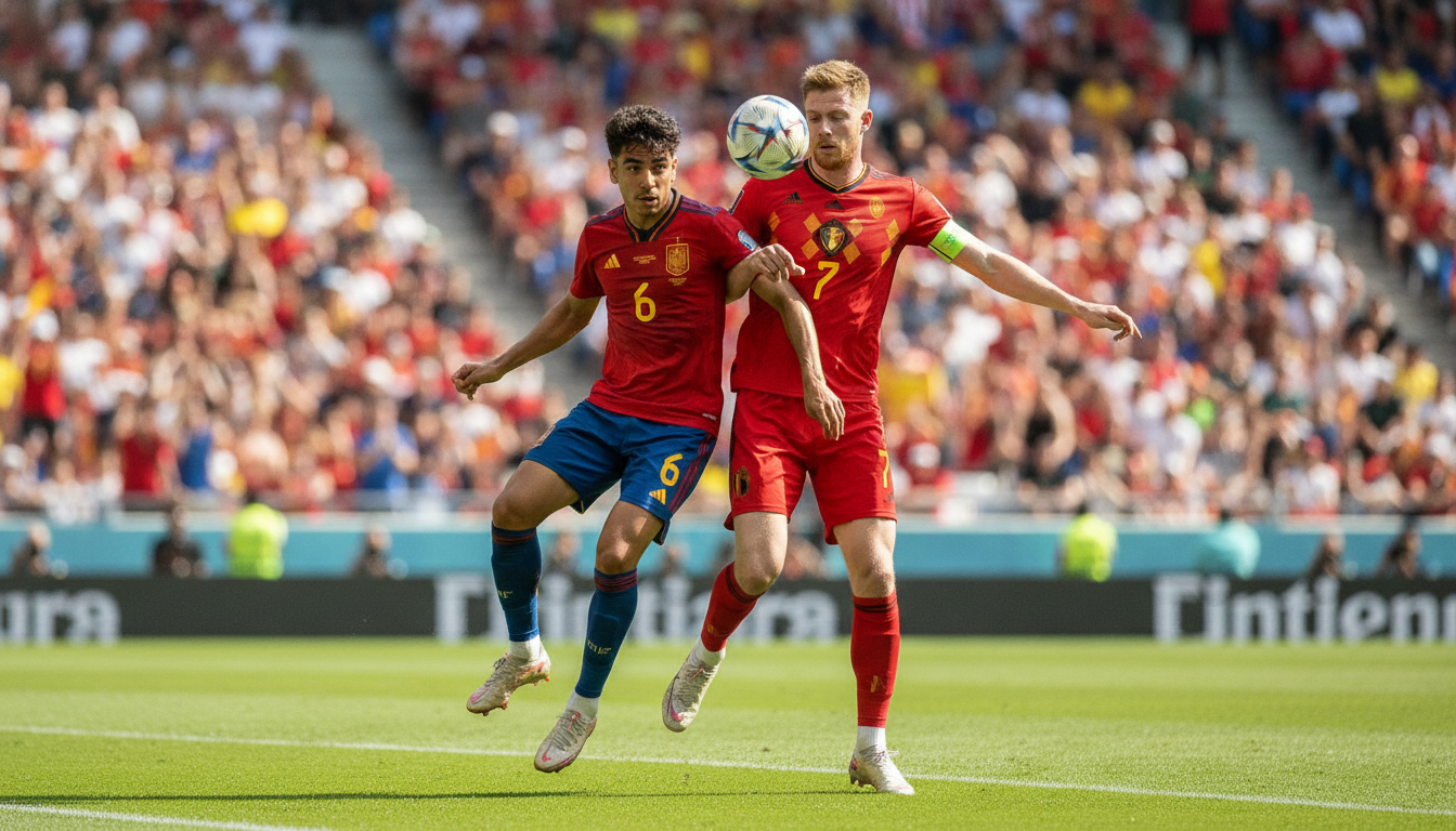 Spain Edges Belgium 2-1 to Advance to World Cup Semifinals