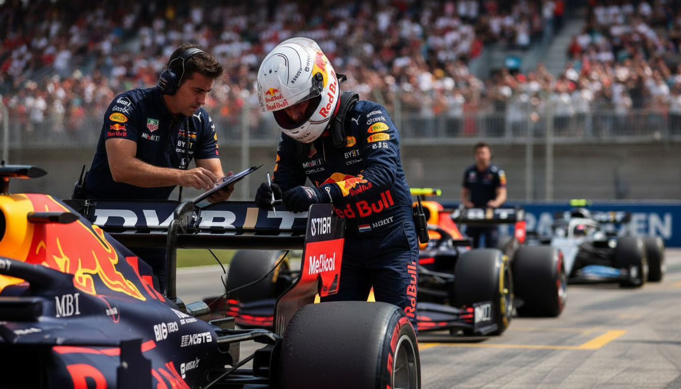 FIA Investigates Red Bull's Rotating Rear Wing After Verstappen Crashes