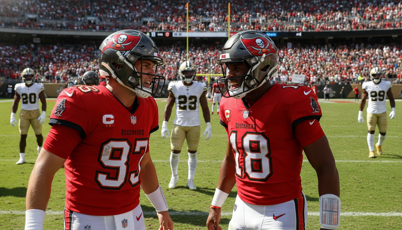 Buccaneers at an Impasse: Mayfield and Vea Extension Talks Stall Ahead of Training Camp