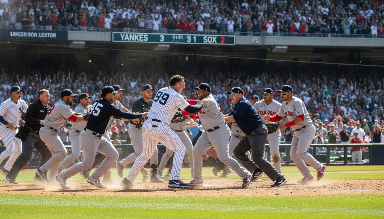 MLB Hands Down Significant Suspensions Following Red Sox-Nationals Brawl